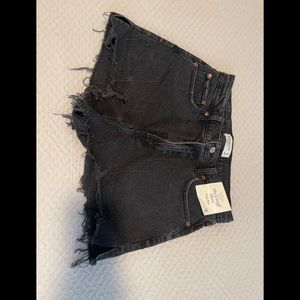Abercrombie high rise shorts
